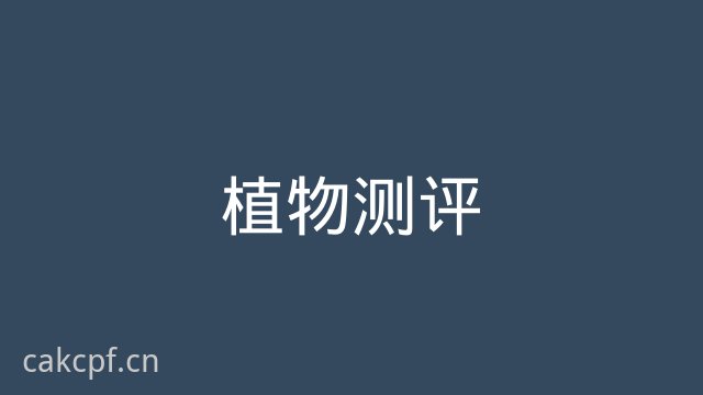 国产自拍植物测评视频